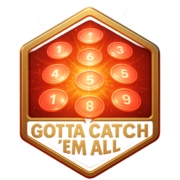 Gotta Catch 'Em All achievement badge